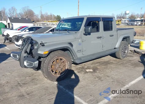 2021 Jeep Gladiator Overland 4X4 from USA, damaged, VIN 1C6HJTFG8ML527950